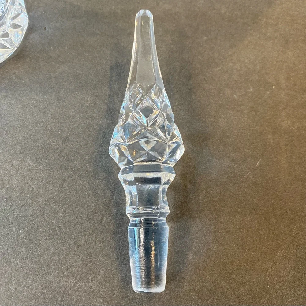 Vintage Princess House Liquor Decanter With Stopper 24% Lead Crystal, W. Germany